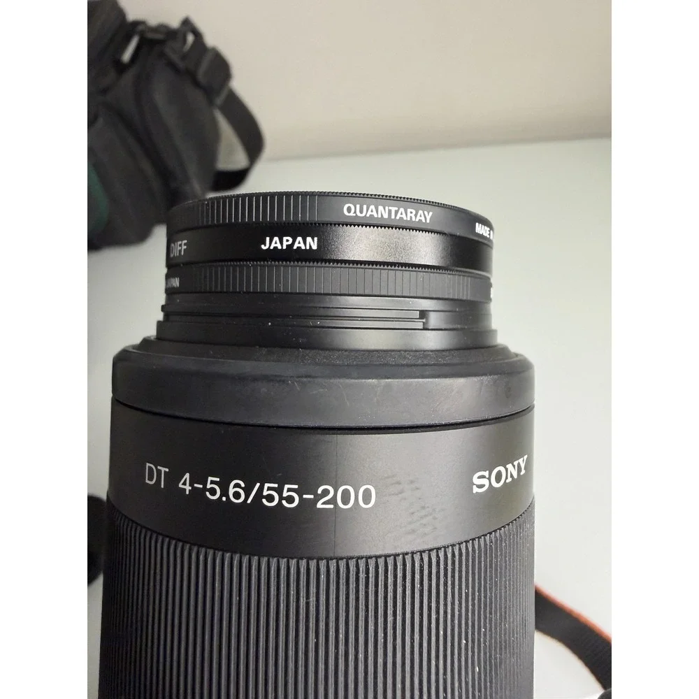 Sony α350 DSLR-A350 14.2 MP Camera Lens, Sony Battery Grip *See Info* Bundle